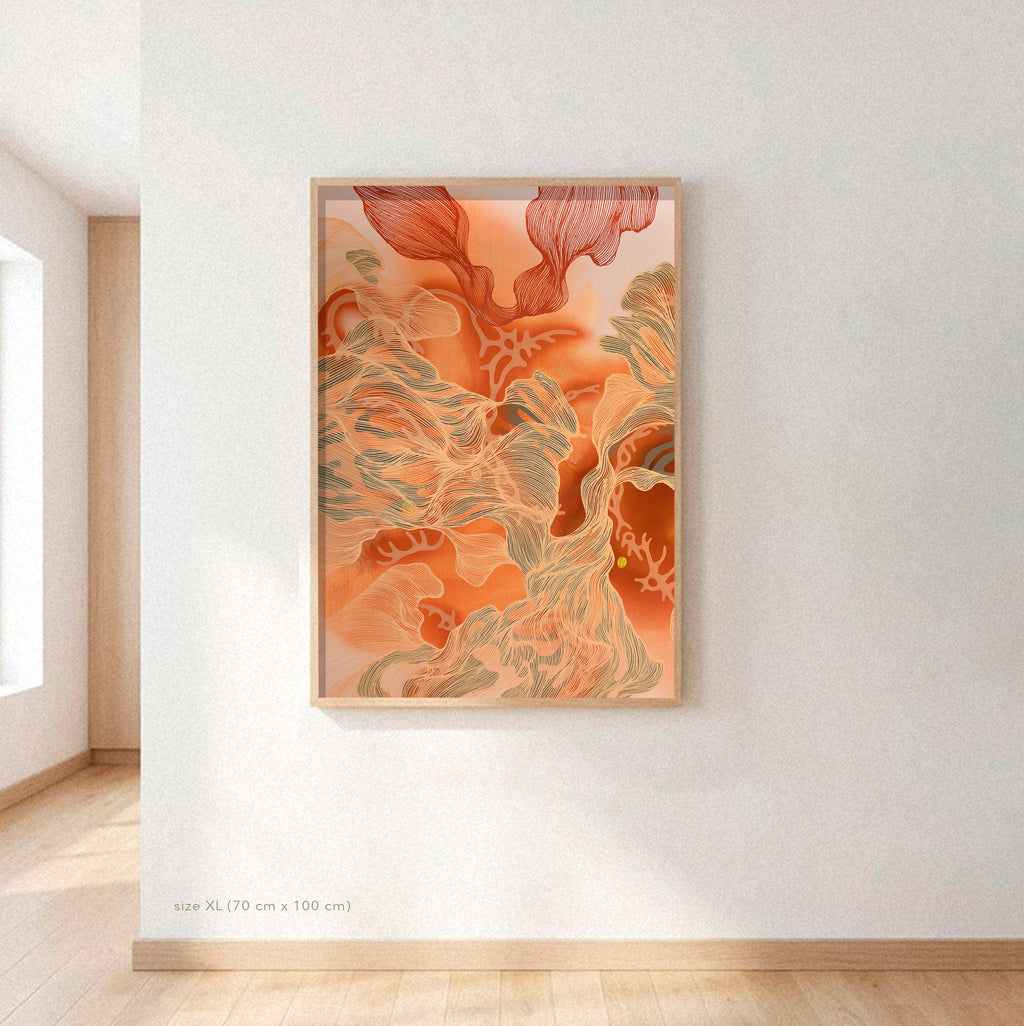 Antrakinoni Art print